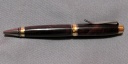 0058 - Walnut Black Titanium/Titanium Gold Cigar Pen